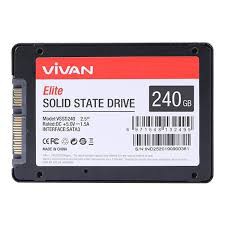 VIVAN SSD Hard disk Light &amp; Portable 240GB with 550MB/S