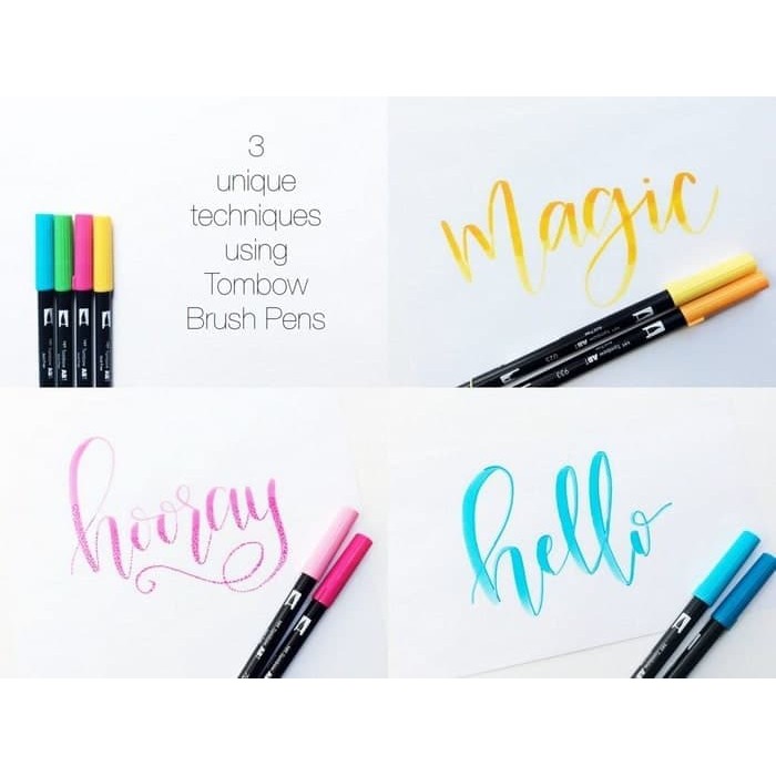 

Ready Stok Tombow Dual Brush Pen ABT N15 Black Tombow ABT Dual Brush Pen Murah