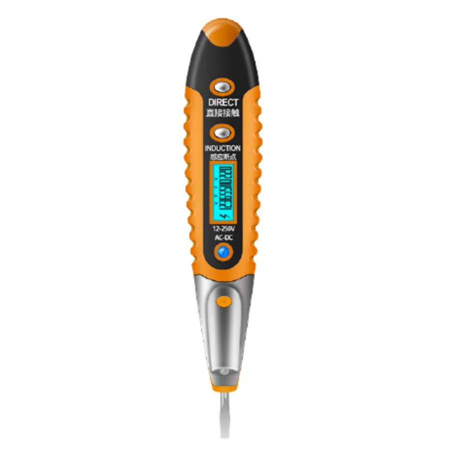 TESPEN DIGITAL AD DC PENCIL TESTER VOLTAGE DETECTOR AC DC 12-250V