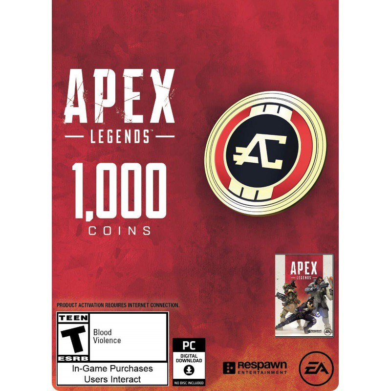 Apex Legends 1000 Apex Coin Origin PC - 