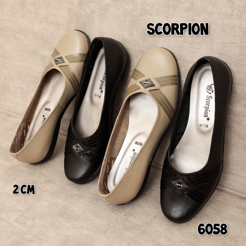 Scorpion Sepatu Kerja Wanita  6058(special price diskon 5%-10%min order 6pc)