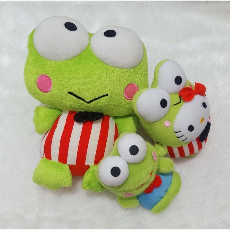 Boneka keroppi sanrio preloved ( baca deskripsi )