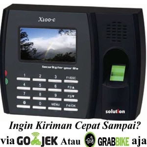 SOLUTION X100 C ABSENSI FINGER PRINT