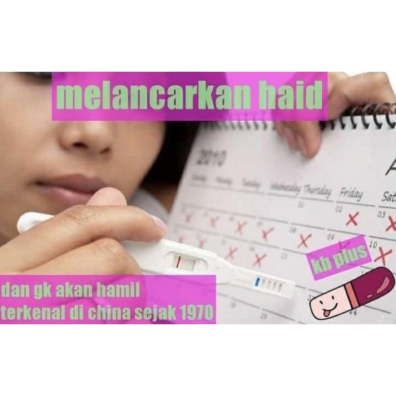 KB plus diminum 1x sebulan