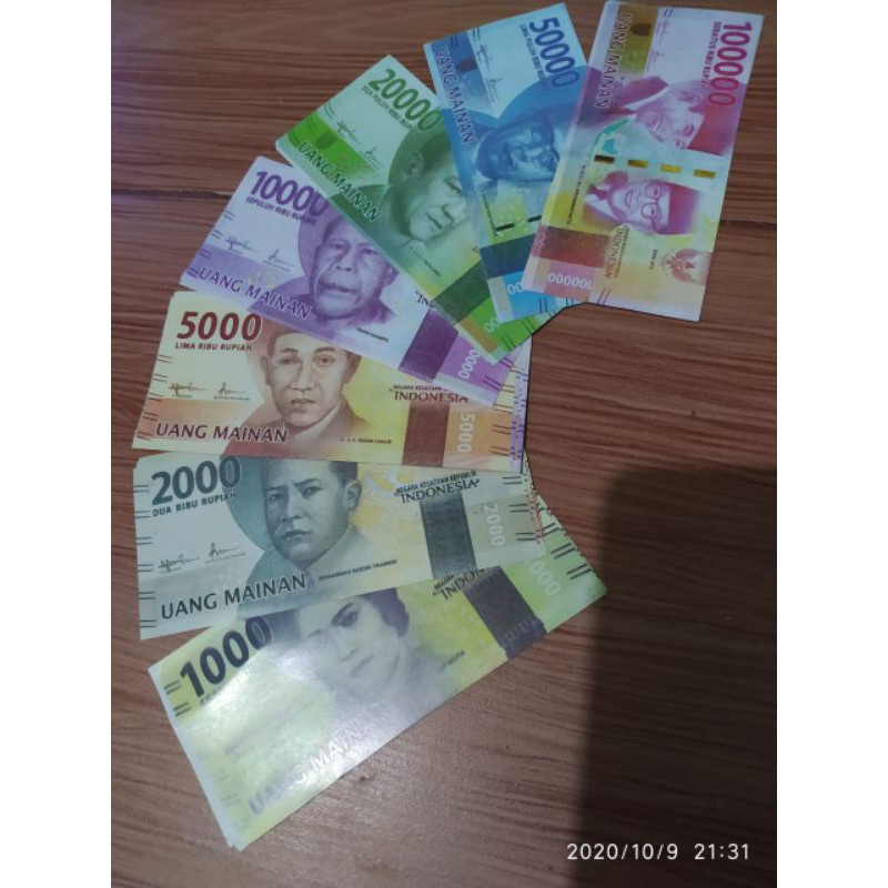 Uang Mainan untuk Kreasi Mahar / Uang Mainan Monopoly