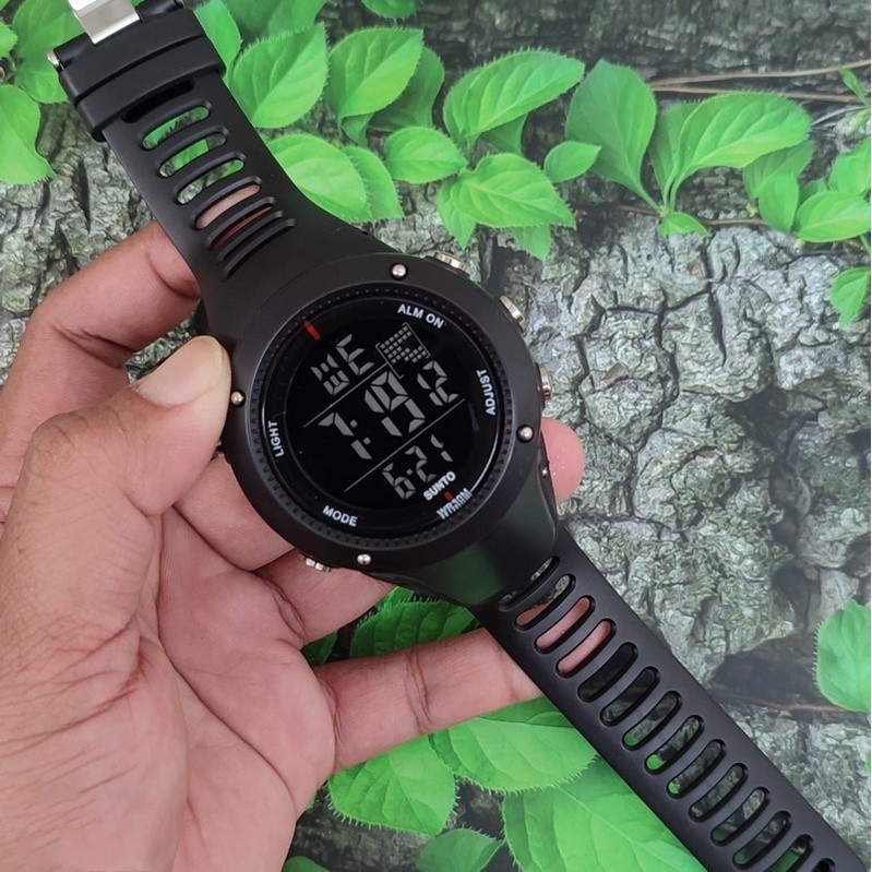 JAM TANGAN PRIA SUNTO DIGITAL TALI RUBBER / JAM TANGAN SUNTO TAHAN AIR