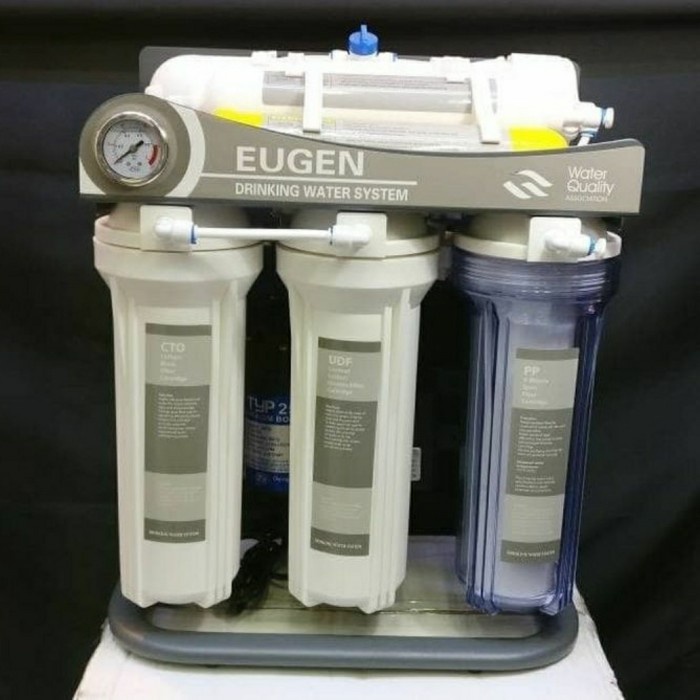 Mesin Ro Reverse Osmosis 6 Step Eugen 500 Gpd - Stand 500Gpd Eugen