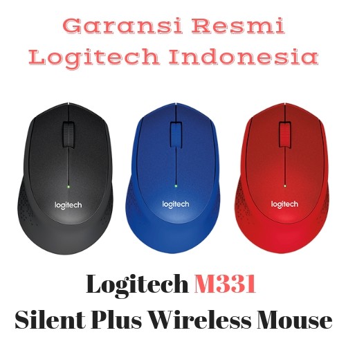 Logitech Mouse USB Wireless M 331 M331 Original Garansi Resmi