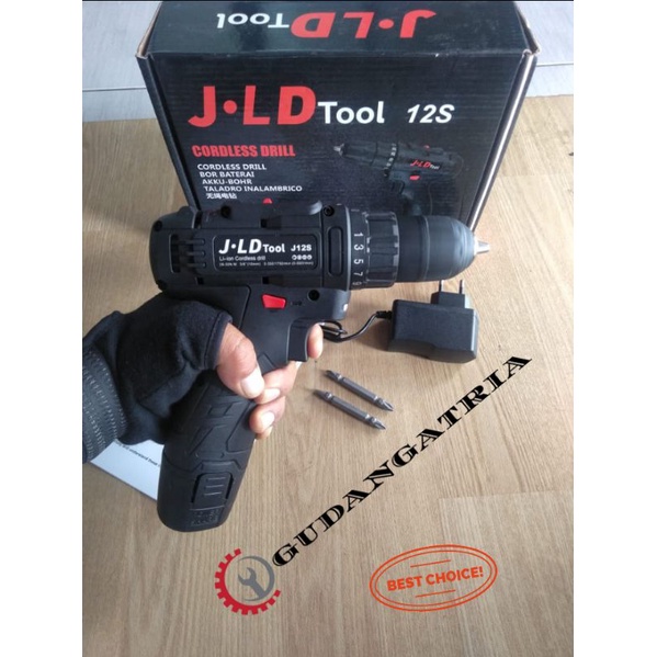 Bor Baterai charger 12v Cordless 1 baterai JLD 12s