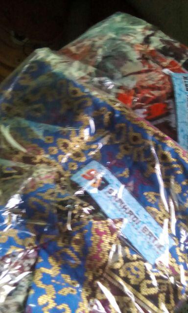 Bisa Cod Bswart Batik Hrb026 Kenongo Hem Pendek Padi Pekalongan M Lxl Batik Pria Murah Modern Grosir