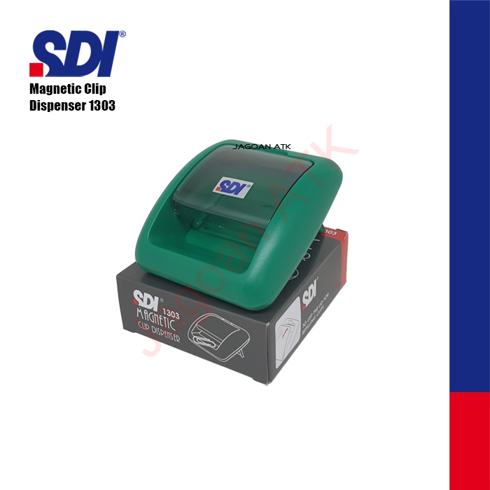 

Tempat Penyimpanan paper clip magnet / Magnetic Paper Clip Dispenser SDI 1303