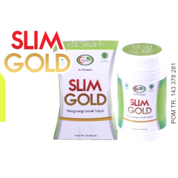 SLIM GOLD - OBAT PELANGSING TERBAIK MENURUNKAN BERAT BADAN DAN PERUT BUNCIT