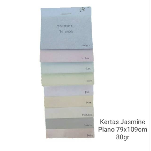 Kertas Jasmine Plano Tipis 80gr 79x109cm Kertas Plasma
