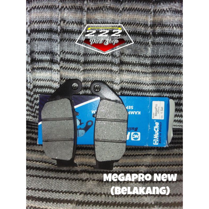 KAMPAS REM CAKRAM DISCPAD MEGAPRO NEW BELAKANG HUCHA