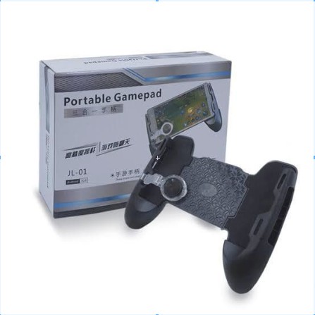 Gamepad Mobile Phone Game Pad HP with Lock Dudukan HP Gamer iOs Android 4.5 - 6.5 inchi