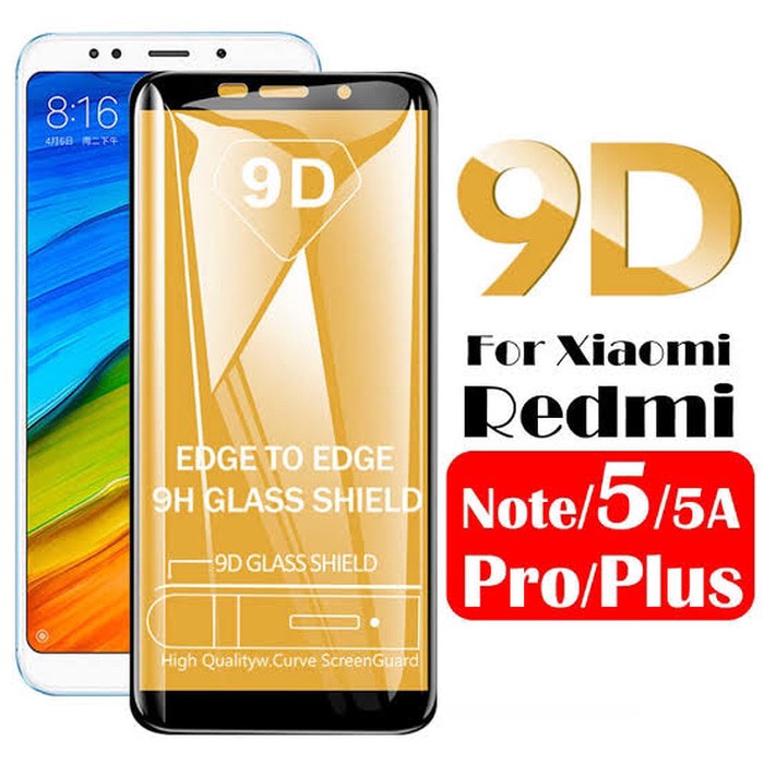 XIAOMI REDMI NOTE 4 4X 3 3PRO 5 5A 5 PRO 6 6PRO 7 7PRO TEMPERED GLASS FULL COVER 9D 11D SCREEN GUARD