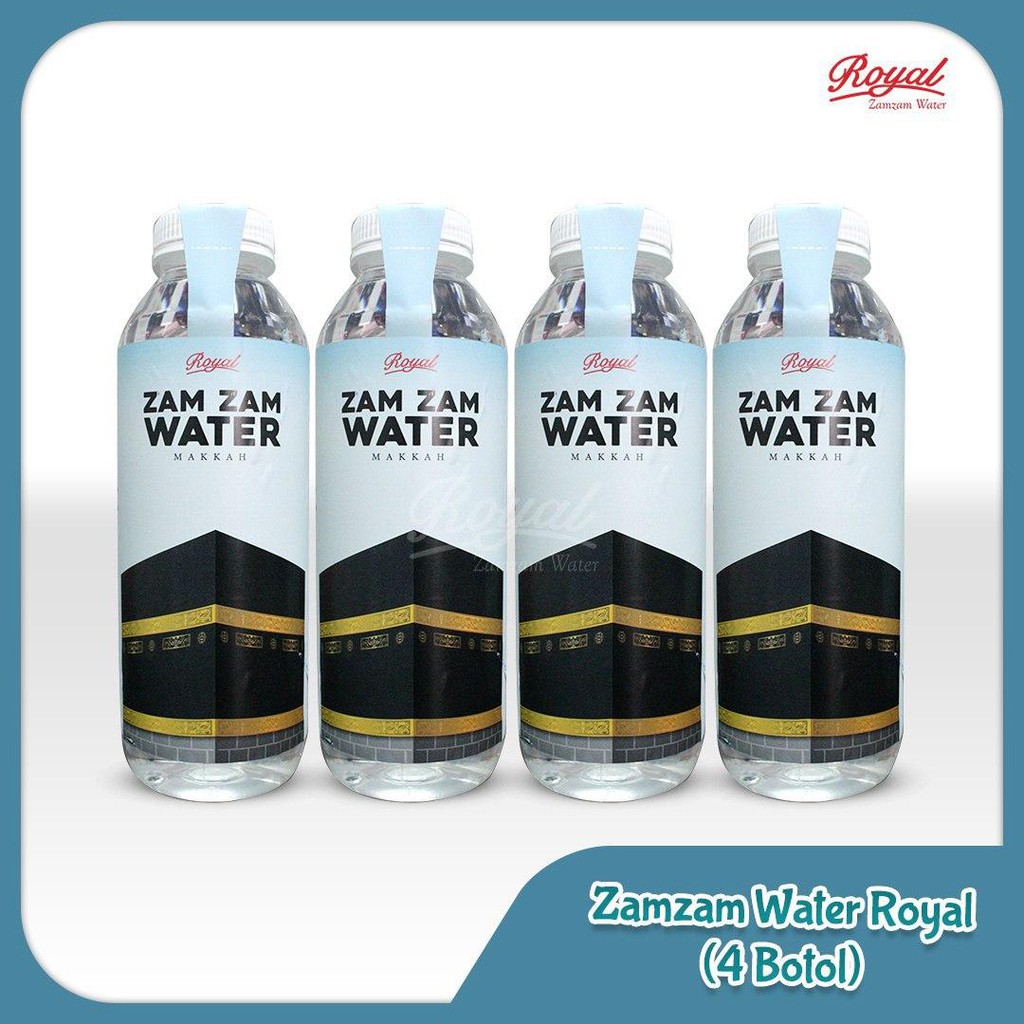 

AIR ZAM-ZAM Royal 4 botol / ASLI MURAH / BERKUALITAS / Oleh Oleh Haji Dan Umrah/ Umroh
