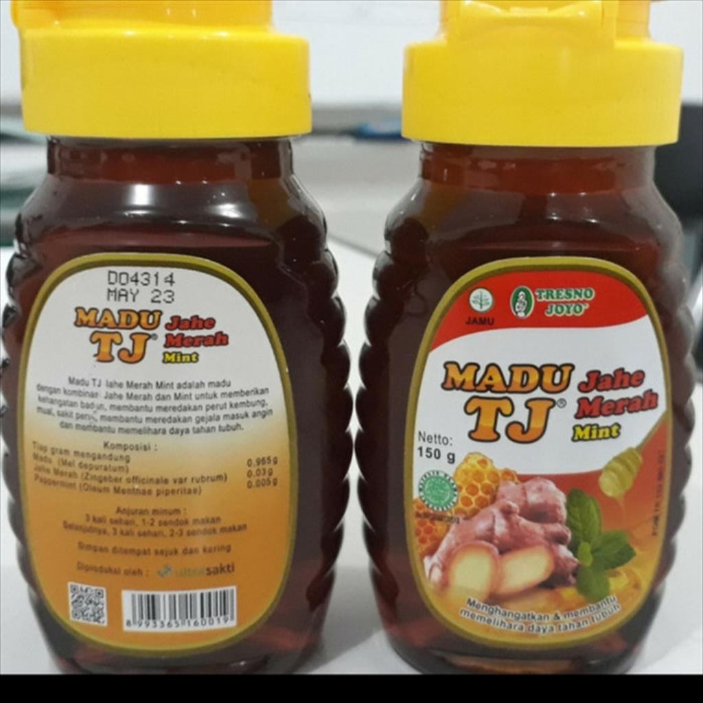 

Madu TJ Jahe Merah Mint 150 Gram