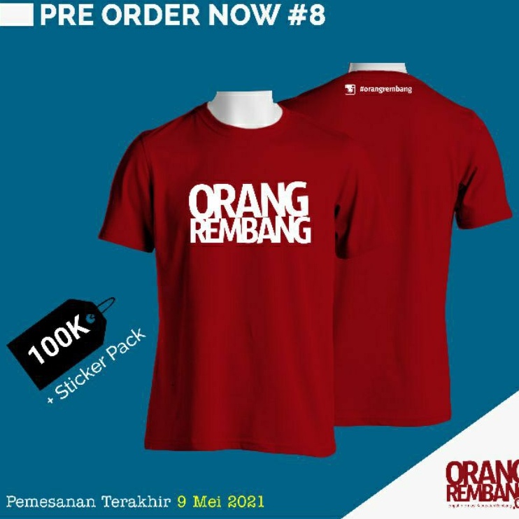 Kaos Orang Rembang