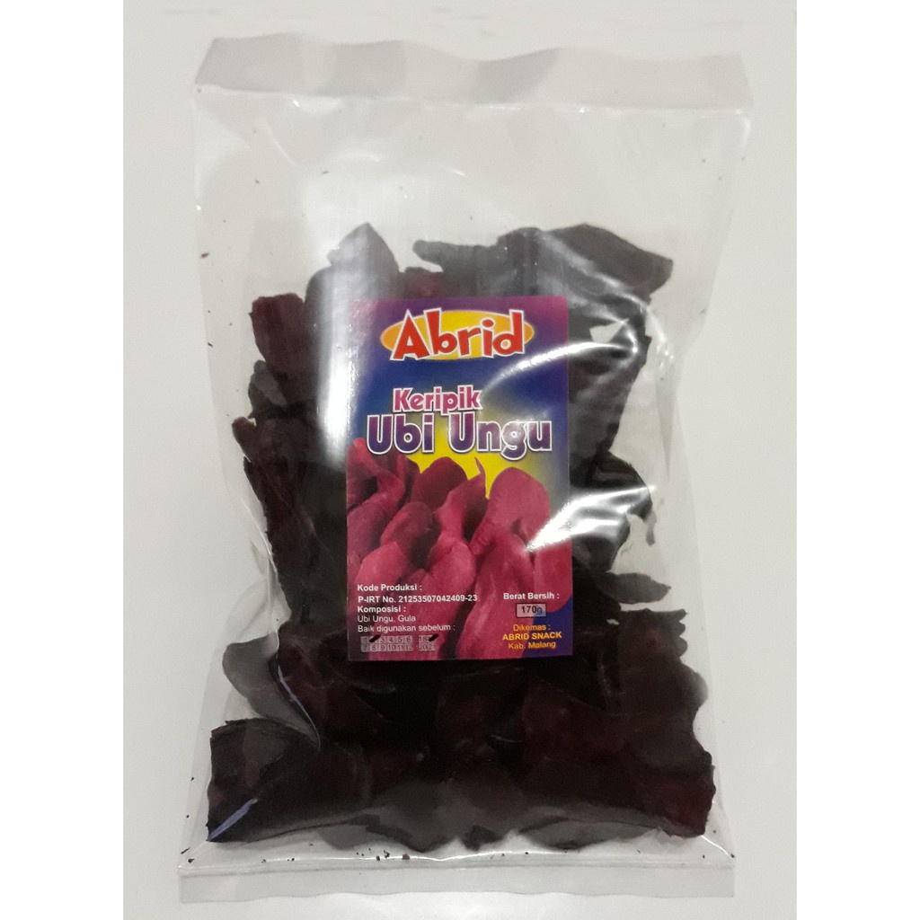 

keripik ubi ungu