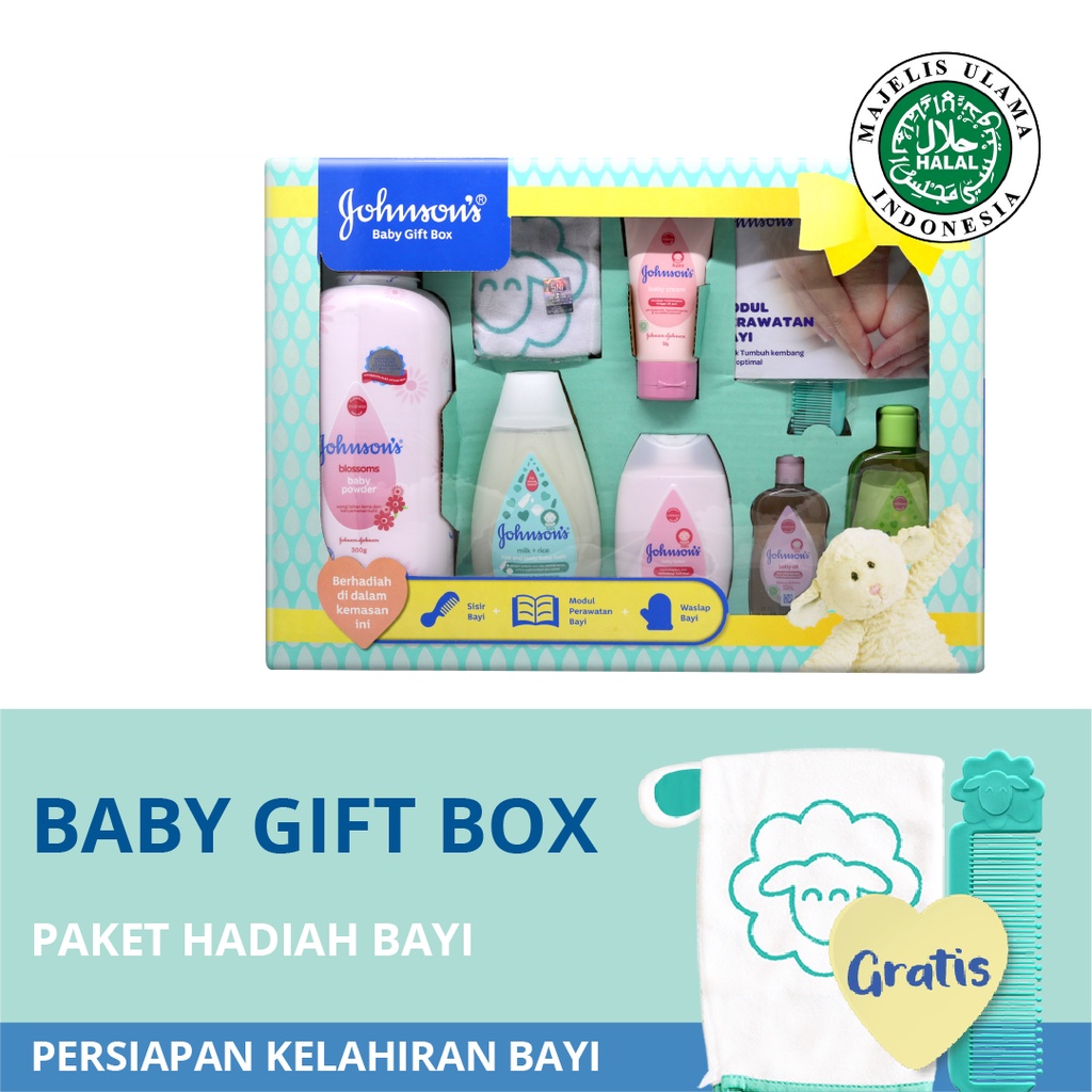 Johnson's Starter Kit Baby Gift Box Set