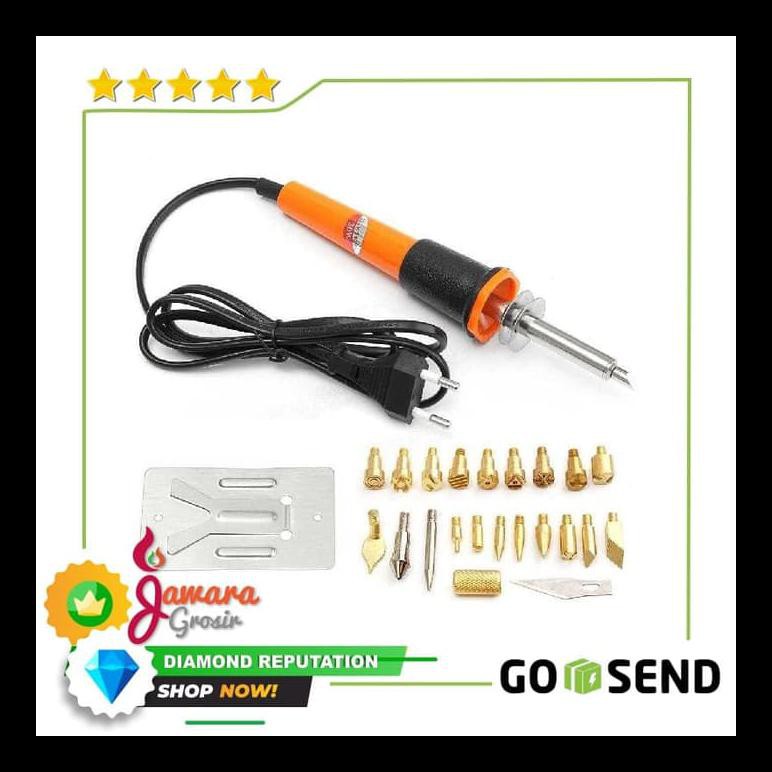 

STOK BARU ALAT LUKIS BAKAR WOOD BURNING PEN PYROGRAPHY SET PERALATAN MELUKIS MURAH TERUPDATE