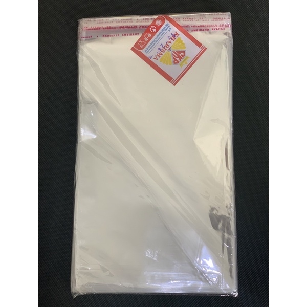 Plastik OPP 15x24 Kemasan Baju Jaket Jilbab-Packing Olshop