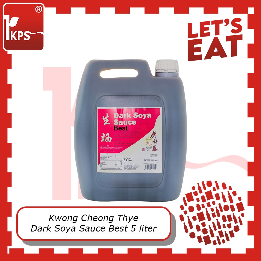 

Dark Soya Sauce Best "Kwong Cheong Thye" / Dark Soya Sauce Grade 2 "KCT" / Kecap Asin / KCT Sauce