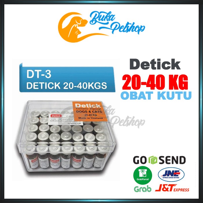 Obat Kutu Kucing Dan Anjing / Detick 20-40kg