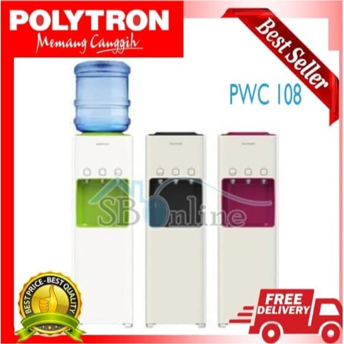 DISPENSER POLYTRON PWC 108 HARGA PABRIK