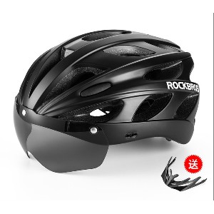 RockBros Helm  Sepeda  MTB Dengan  Kacamata  Magnetik Ukuran 