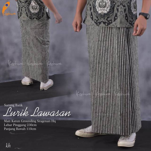 Sarung batik lawasan