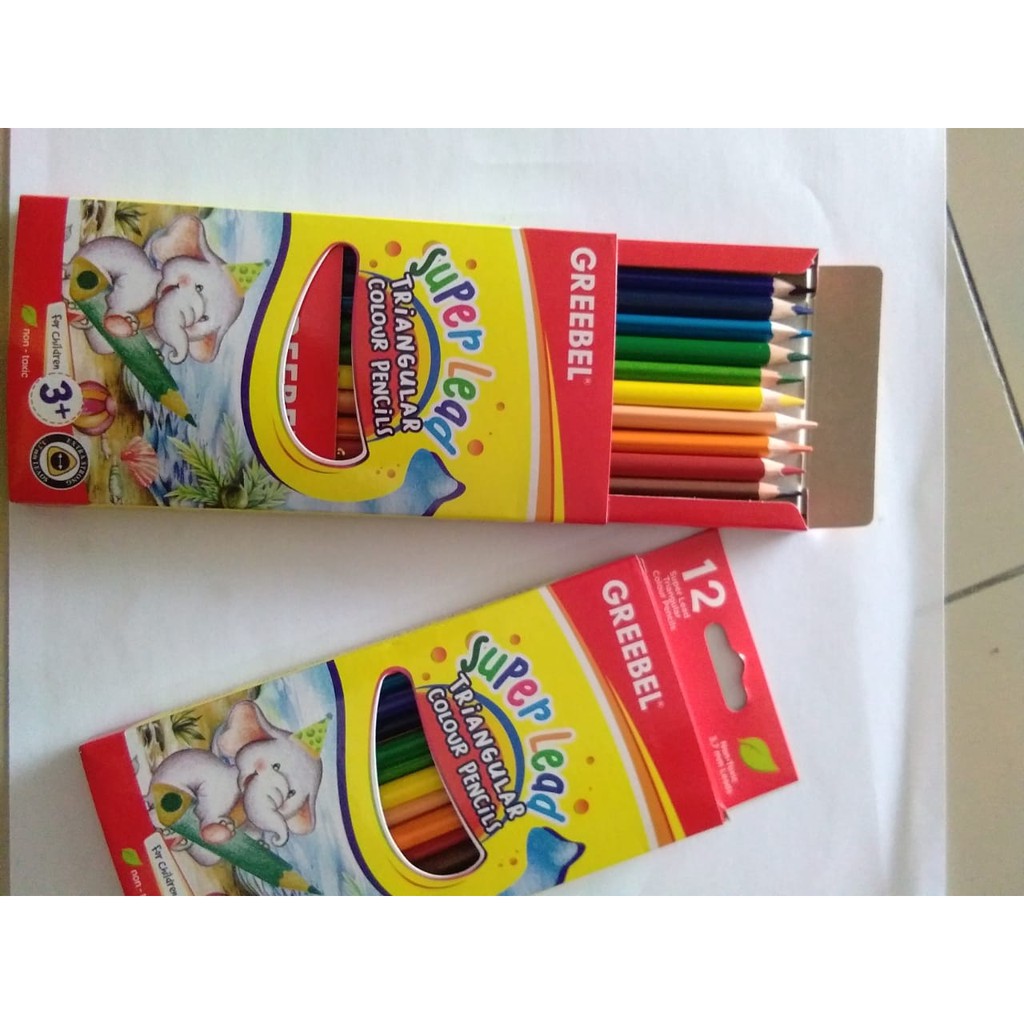 

GREEBEL 3712 PENCIL color 12 LEAD Pencil Colour Pensil Warna pinsil warna pensil color warna menggambar mewarnai kertas gambar bisa untuk kado