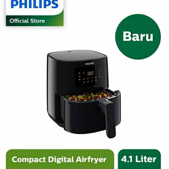 philips air fryer hd 9252   90 4liter hd9252 compact digital garansi