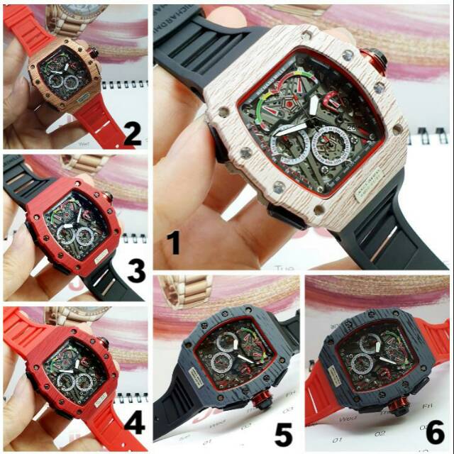 Jam tangan RM rubber mcLaren