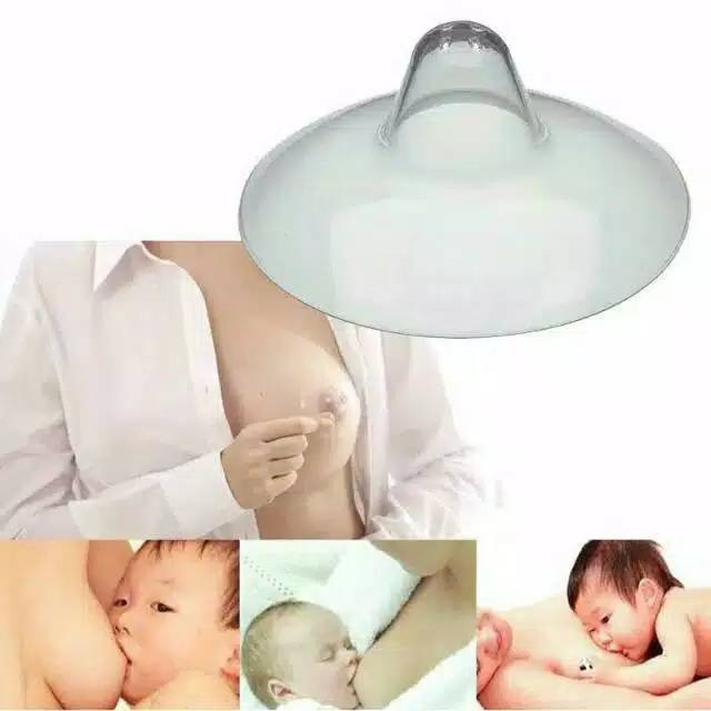 Sambungan Asi Nipple Shield Pipi Food Grade Silicone Isi 1pcs