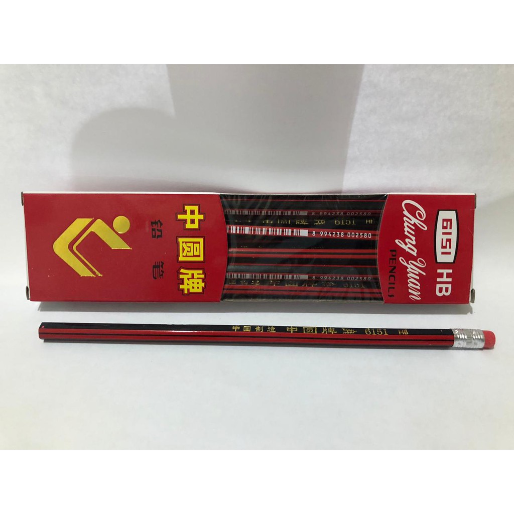 

Pensil Kayu Serut HB Dengan Penghapus Alat Tulis Sekolah Peralatan Belajar ATK