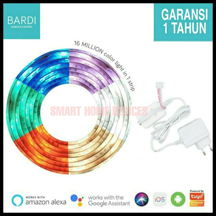 Bardi Smart Led Strip Wifi Rgbww Lampu Meja Gaming Komputer Monitor Tv