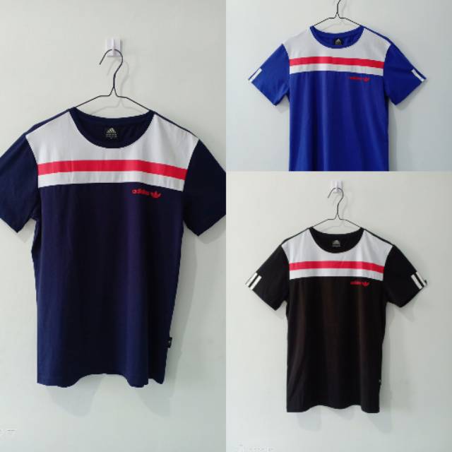 Kaos pria import adidas navi