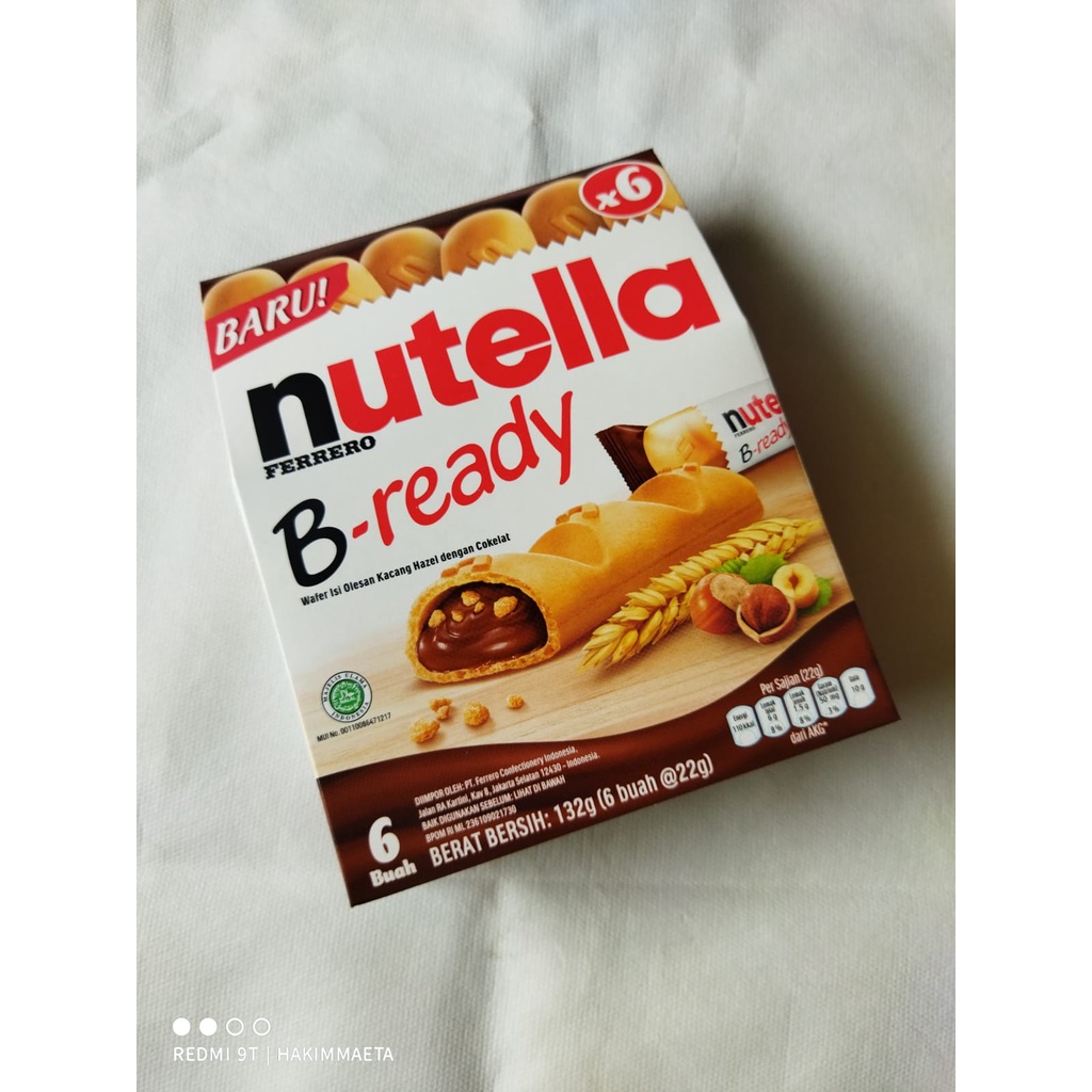 

FERRERO nutella b-ready ISI 6