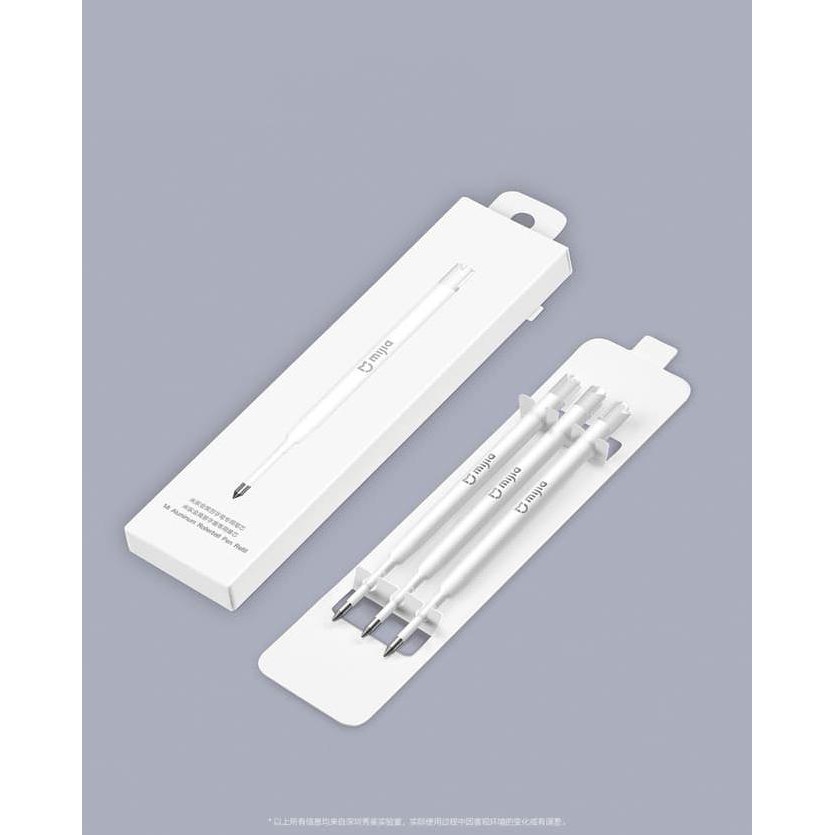 

ITERMURAHl Xiaomi Mijia 0.5mm Metal Sign Pen + Signature pen Ink refills Pack 3Pc - Emas ICIQl