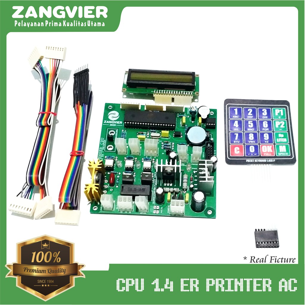 CPU PERTAMINI - POM MINI 1.4 ER PRINTER +  KEYPAD MEMBRANE DAN LCD KARAKTER 1602