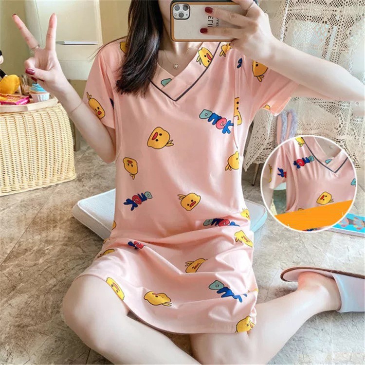 BAJU TIDUR MENYUSUI PIYAMA NURSING HOME WEAR BUSUI DASTER DRESS BUSUI 22