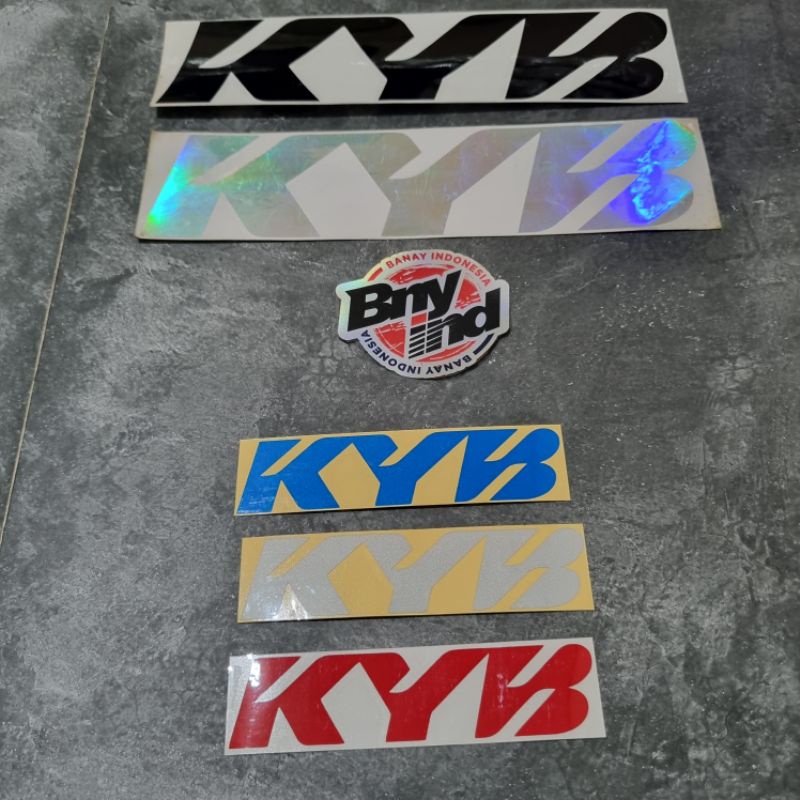 STICKER STIKER KYB CUTTING