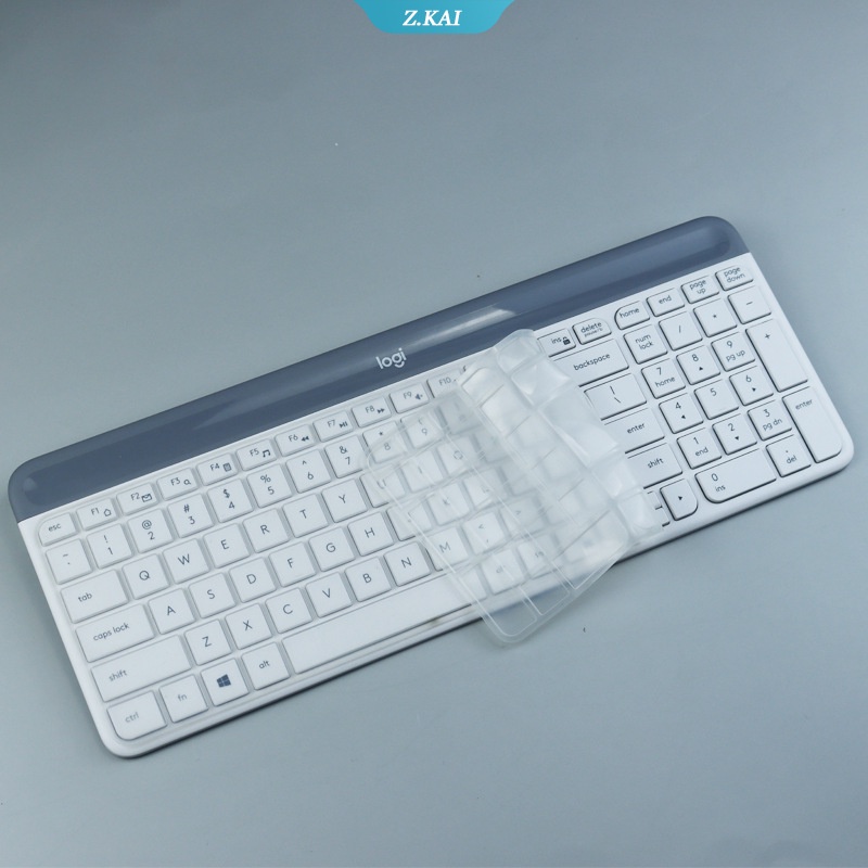 Film Pelindung keyboard Mekanik Bahan Silikon Tahan Air Dan Debu Untuk Logitech K470