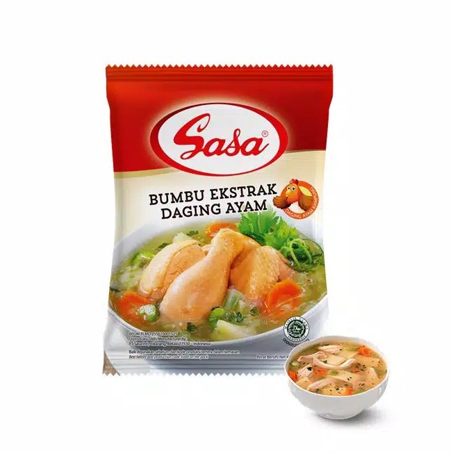 

Sasa Bumbu Pelezat Rasa Ayam 250 gr