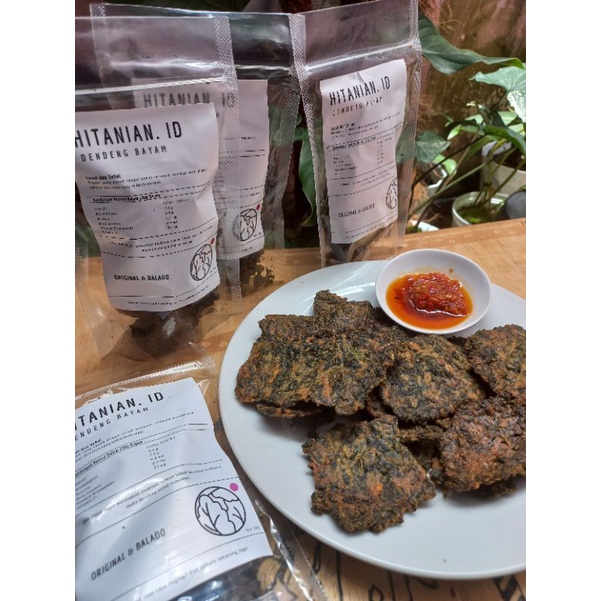 

Hitanian.id Dendeng Bayam 4 pcs