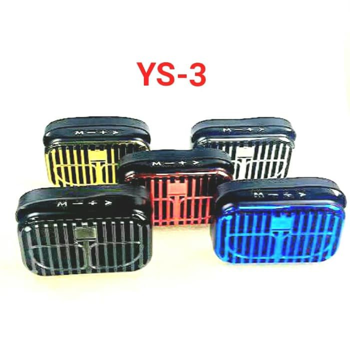 Portable Speaker Bluetooth Wireless Speker Motif Music Mini Box YS-3