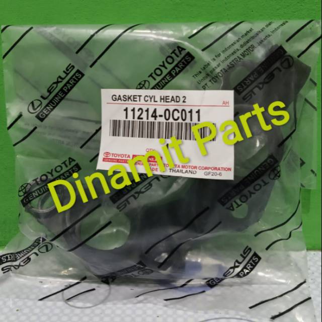 Seal busi kijang innova bensin