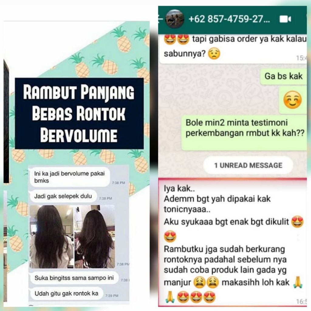 PENUMBUH RAMBUT BOTAK Minyak Kemiri Asli Bpom Obat Uban Penghitam Penyubur Rontok BMKS Original